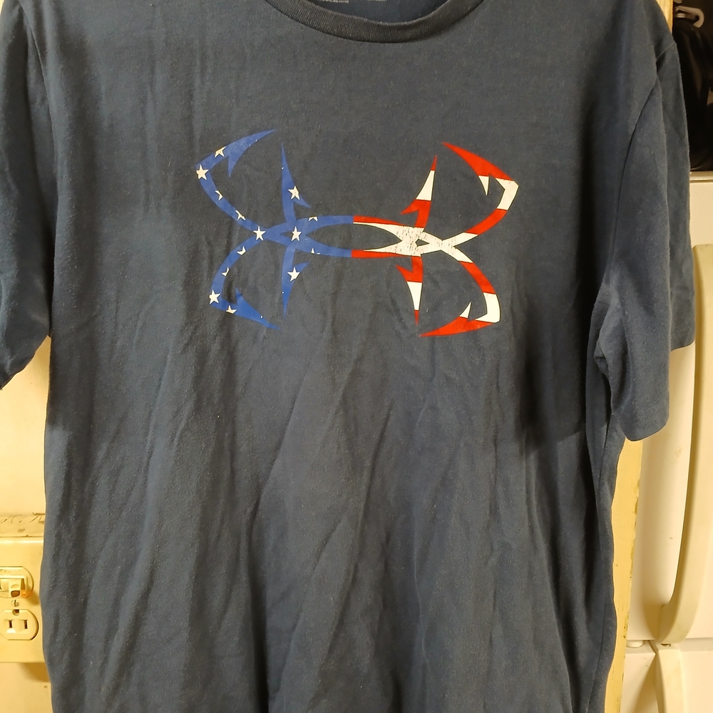 Under Armour Men's Blue Graphic T-Shirt